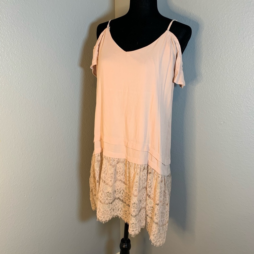 Pale Rust Pink Dress M